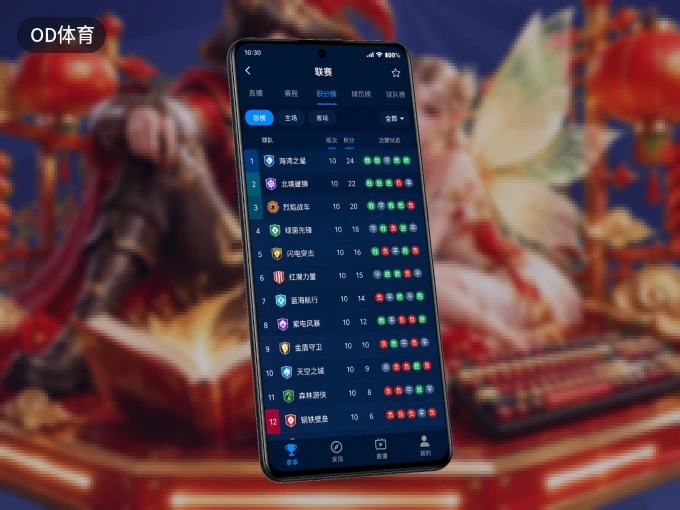 下载OD体育 APP，赛事动态早知道
